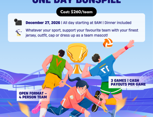 Sportsmania One Day Open Bonspiel – Royal City Curling Club