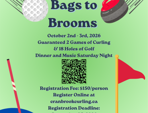 Bags to Brooms – Cranbrook Curling Club