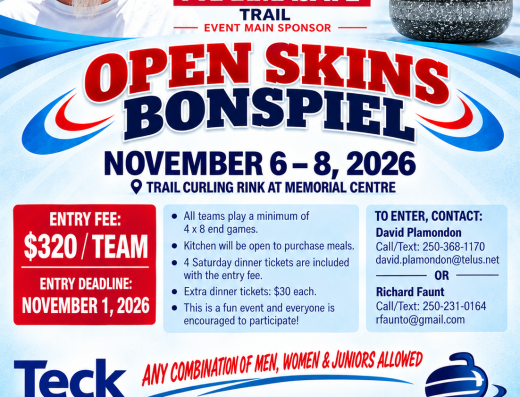 Terry Bublitz Memorial Open Skins Spiel – Trail Curling Club