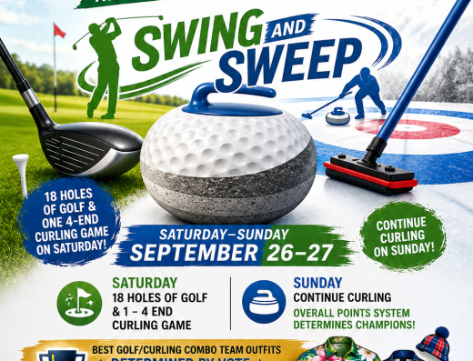 Swing & Sweep Golf & Curling Event – Prince George Golf & Curling Club
