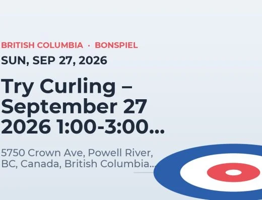 Try Curling – September 27 2026 1:00-3:00 PM