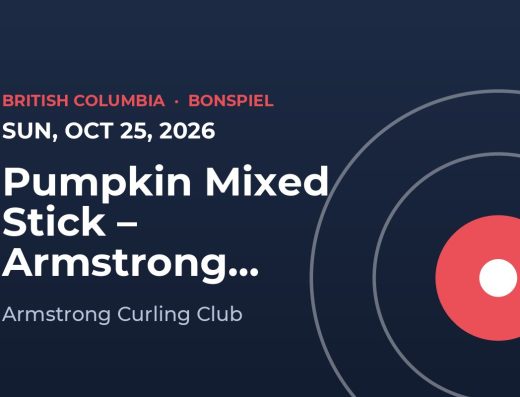 Pumpkin Mixed Stick – Armstrong Curling Club