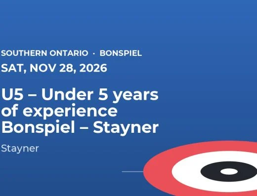 U5 – Under 5 years of experience Bonspiel – Stayner