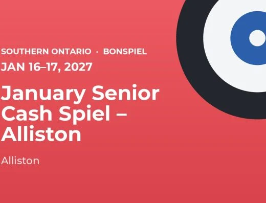 January Senior Cash Spiel – Alliston