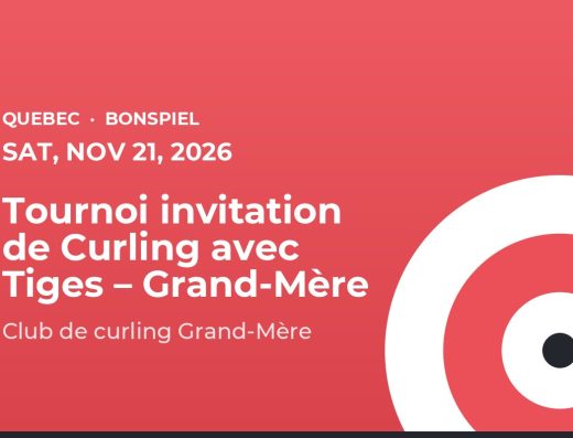 Tournoi invitation de Curling avec Tiges – Grand-Mère