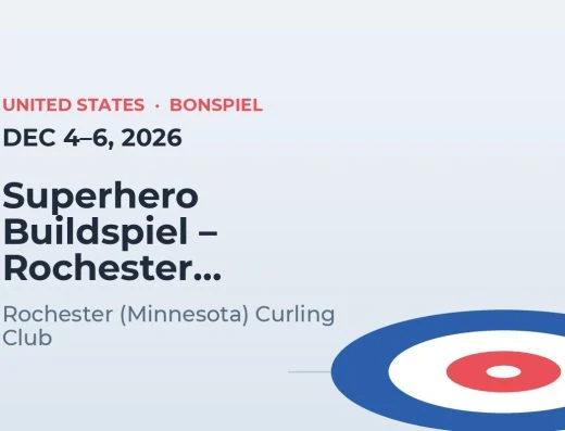 Superhero Buildspiel – Rochester (Minnesota) Curling Club