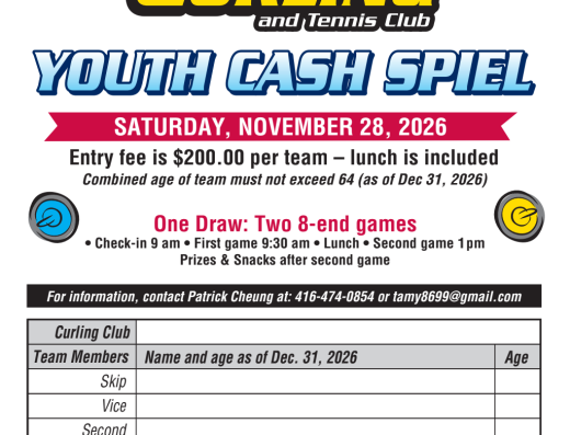 Youth Cash Spiel – Tam Heather Curling Club