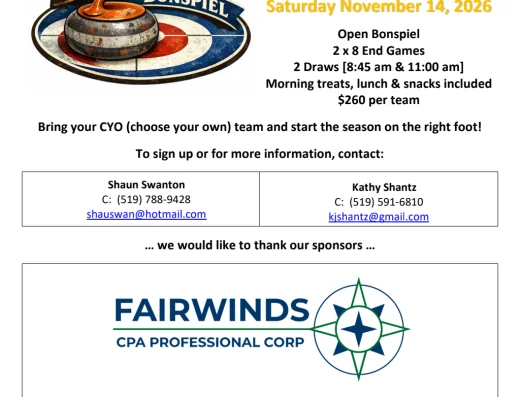 Shake Off The Rust Bonspiel – Ayr