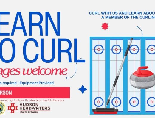 Learn to Curl with the Lake Placid Curling Club – $20/person