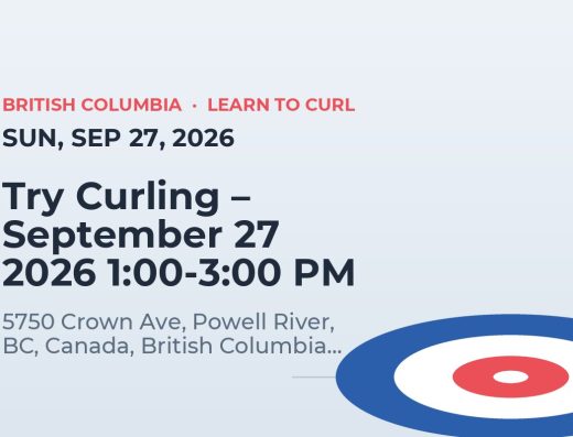 Try Curling – September 27 2026 1:00-3:00 PM