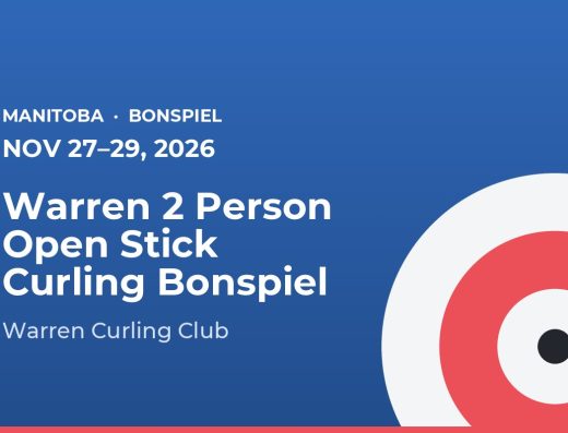 Warren 2 Person Open Stick Curling Bonspiel