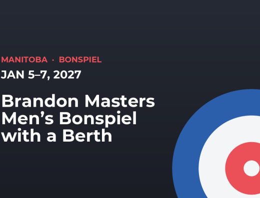 Brandon Masters Men’s Bonspiel with a Berth