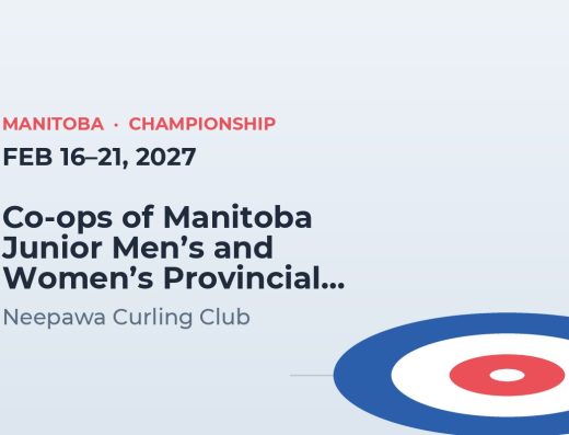 Co-ops of Manitoba Junior Men’s and Women’s Provincial Championships – Neepawa Curling Club