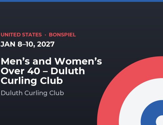 Men’s and Women’s Over 40 – Duluth Curling Club