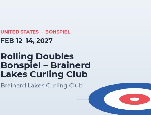 Rolling Doubles Bonspiel – Brainerd Lakes Curling Club