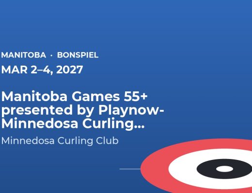 Manitoba Games 55+ presented by Playnow- Minnedosa Curling Club