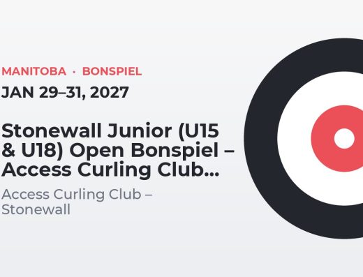 Stonewall Junior (U15 & U18) Open Bonspiel – Access Curling Club – Stonewall