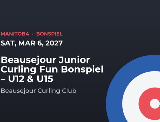 Beausejour Junior Curling Fun Bonspiel – U12 & U15