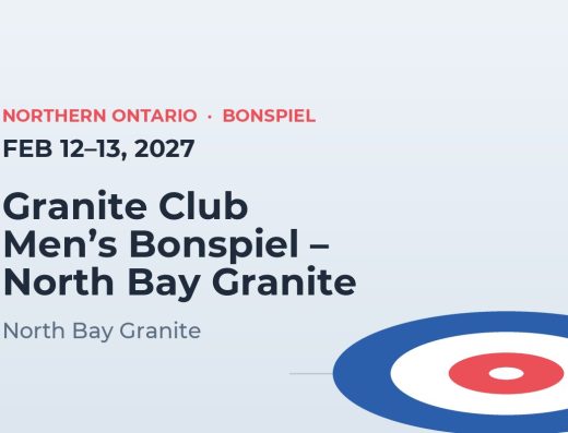 Granite Club Men’s Bonspiel – North Bay Granite