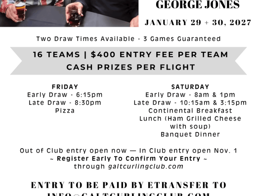 The Buddy Men’s Spiel – Galt