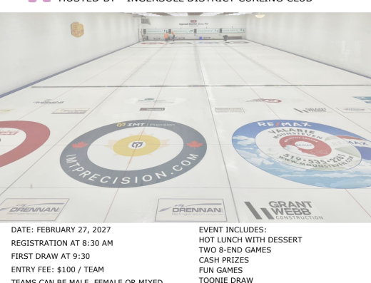 4th Annual Junior Bonspiel – Ingersoll District